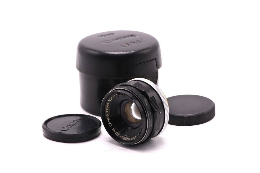 Объектив мануальный Canon 35mm f/2 LTM