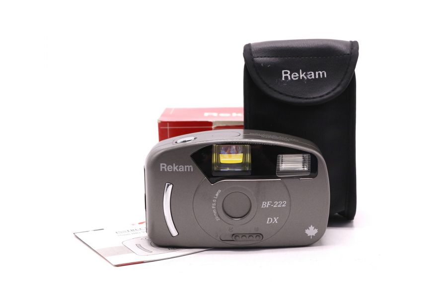 Компактная фотокамера Rekam BF-222 в упаковке