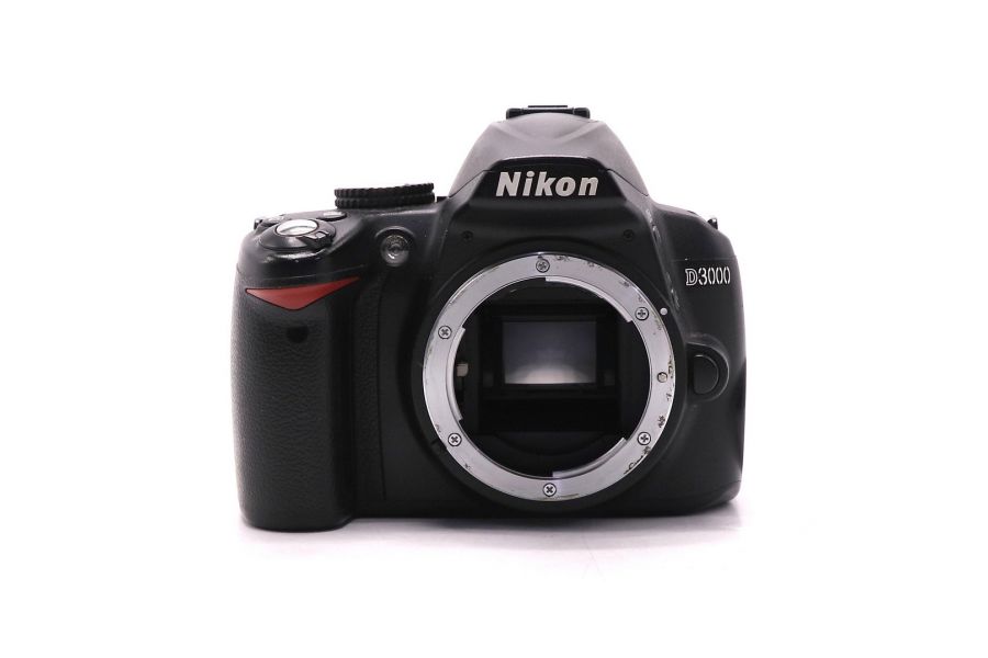 Камера Nikon D3000 body (пробег 6300 кадров)