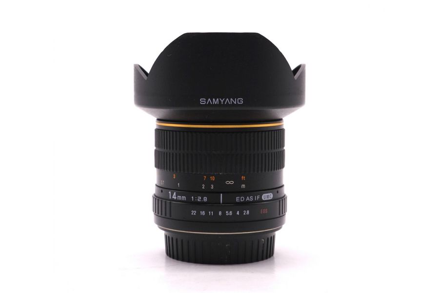 Samyang 14mm f/2.8 ED AS IF UMC для Canon EF 