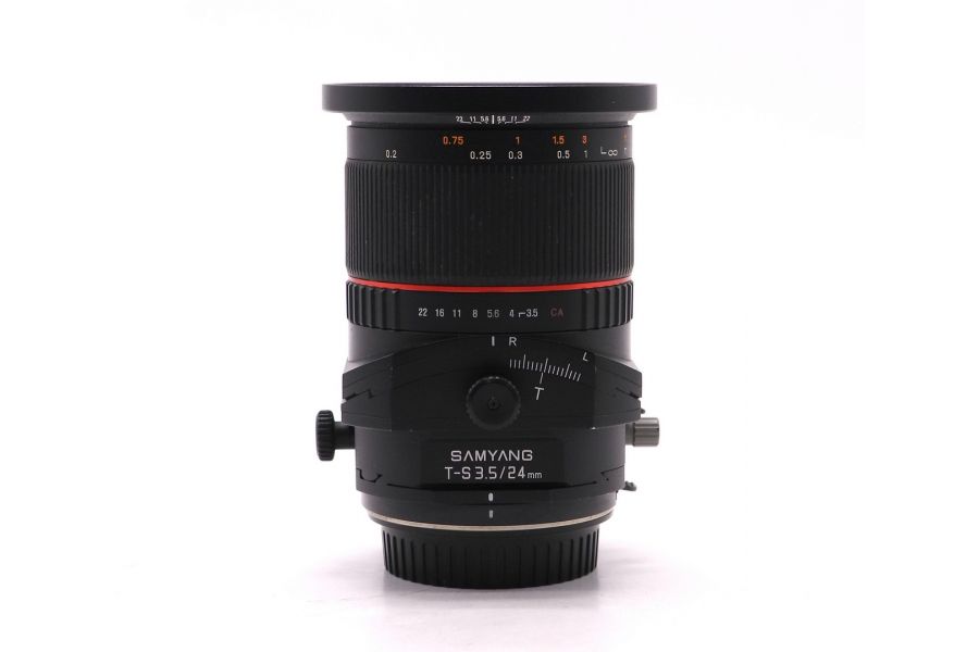 Объектив Samyang 24mm f/3.5 ED AS UMC T-S для Canon EF