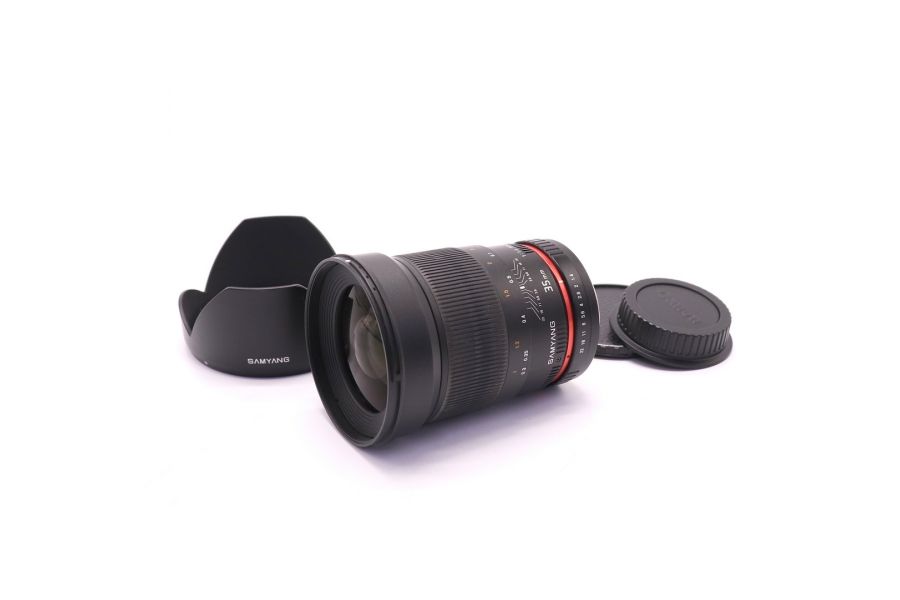 Широкоугольный объектив Samyang 35mm f/1.4 AS UMC