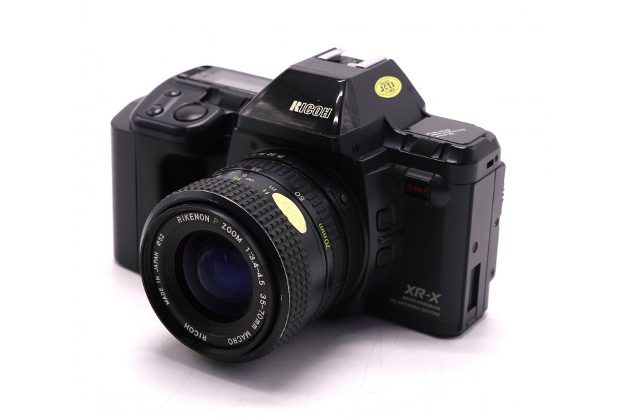 Плёночный фотоаппарат с ручным фокусом Ricoh XR-X kit