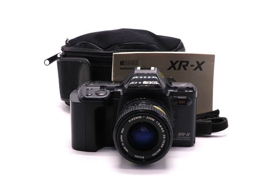 Плёночный фотоаппарат с ручным фокусом Ricoh XR-X kit