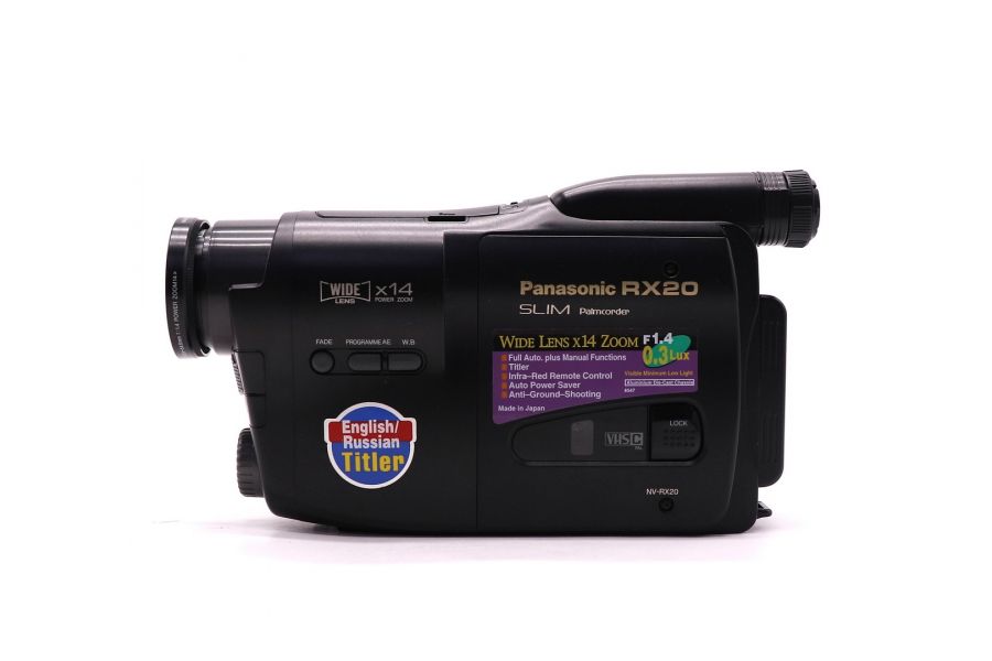 Видеокамера VHS-C Panasonic NV-RX20EN в упаковке
