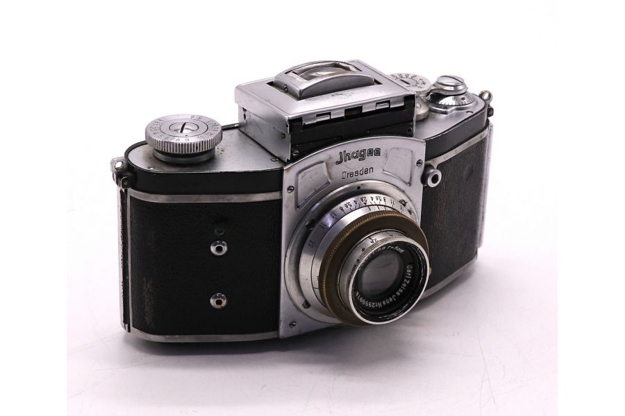 Фотоаппарат Exakta Jhagee Dresden + Tessar 2.8/50mm