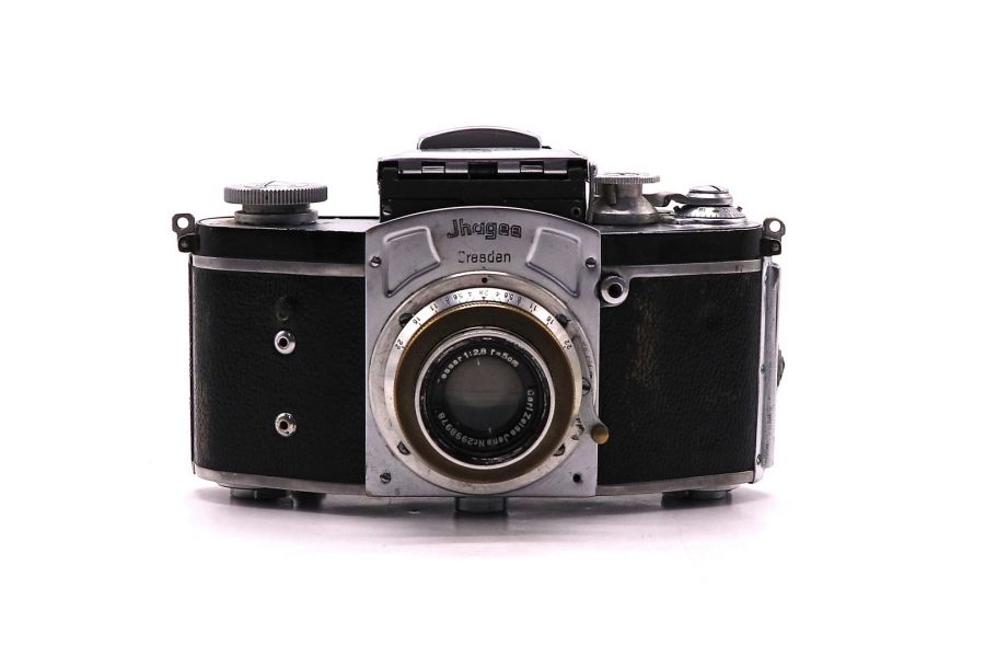 Фотоаппарат Exakta Jhagee Dresden + Tessar 2.8/50mm