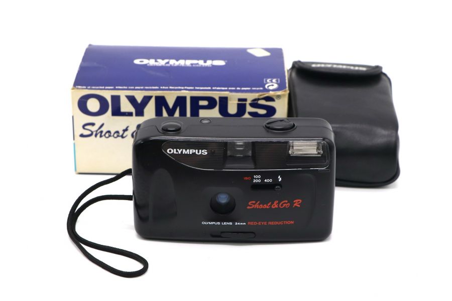 Винтажная камера Olympus Shoot&Go R в упаковке