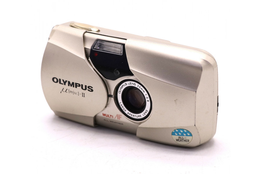 Фотоаппарат Olympus mju II Quartz Date в упаковке