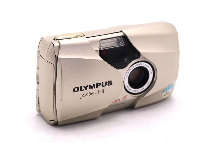 Фотоаппарат Olympus mju II Quartz Date в упаковке