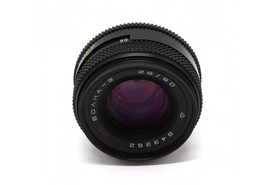 Объектив Волна-3 МС 2,8/80 (СССР, 1984)