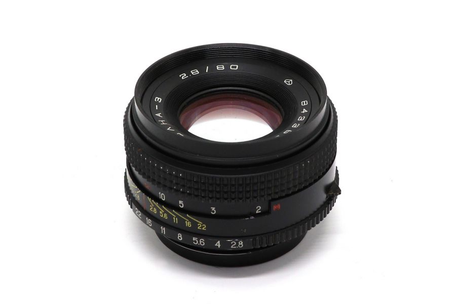 Объектив Волна-3 МС 2,8/80 (СССР, 1984)