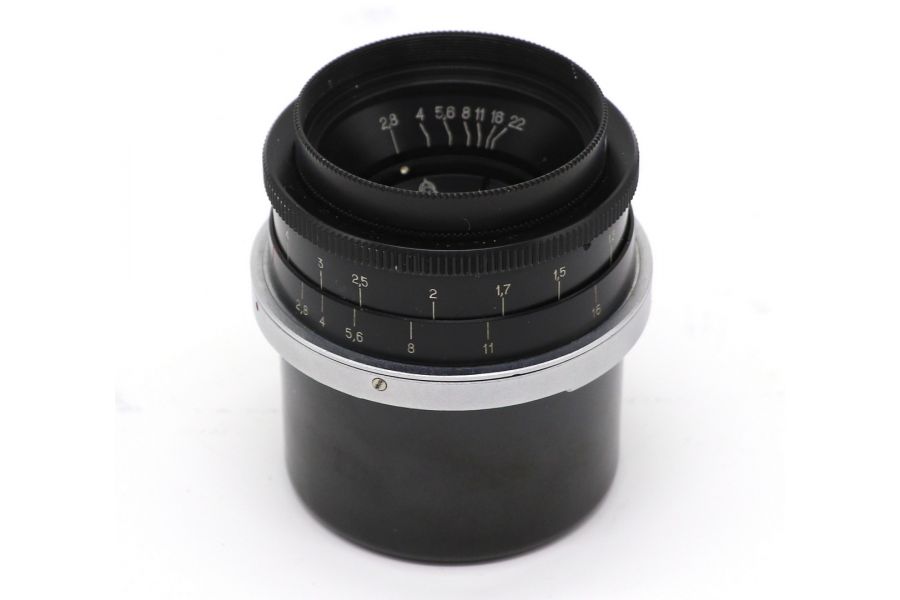 Юпитер-12 / Jupiter-12 2.8/35 Contax RF / Киев (СССР, 1985)