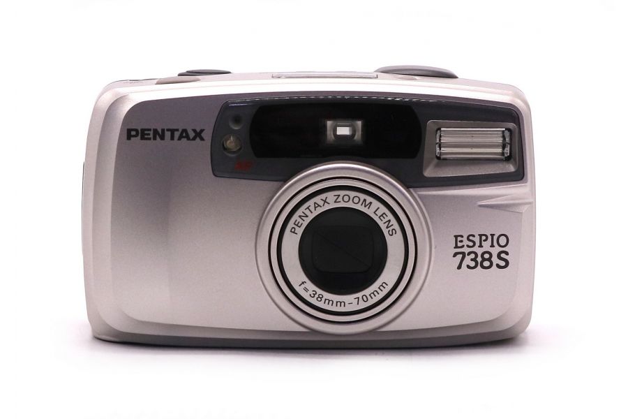 Пленочный фотоаппарат Pentax Espio 738S в упаковке
