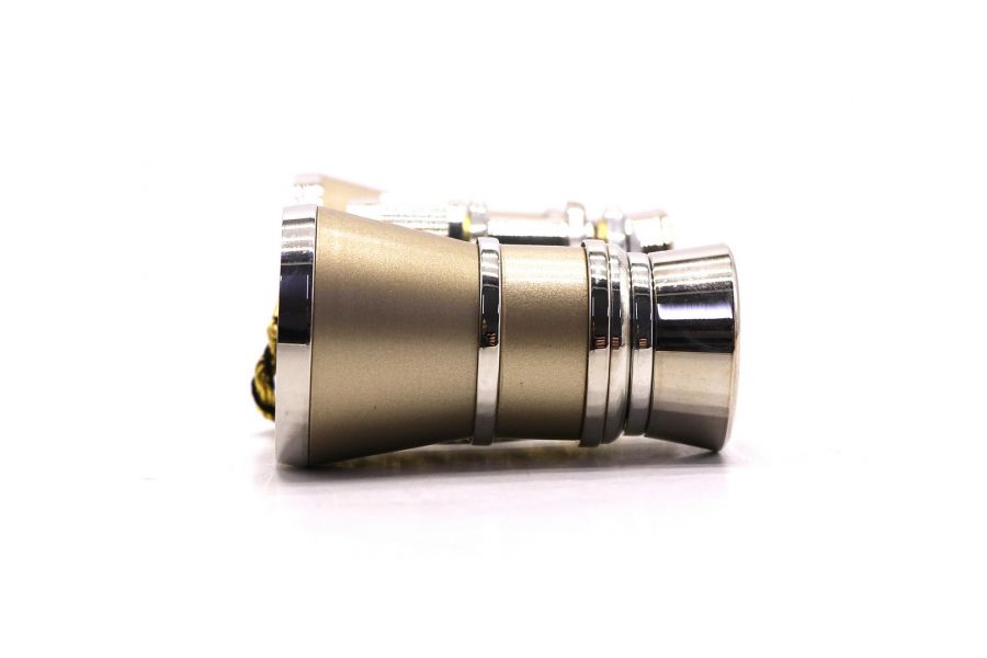 Бинокль театральный 3x25 золотистый в упаковке