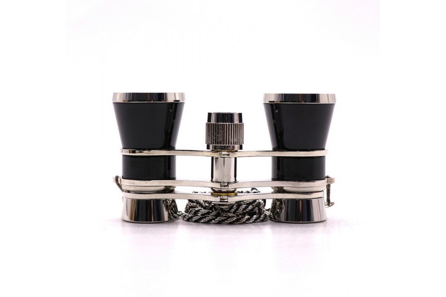 Бинокль театральный 3x25 черный в упаковке