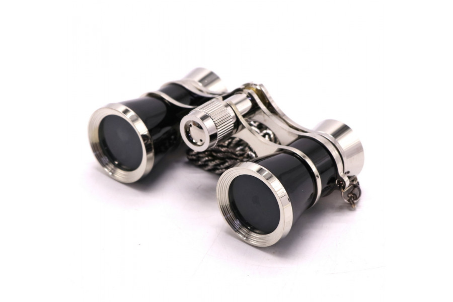 Бинокль театральный 3x25 черный в упаковке