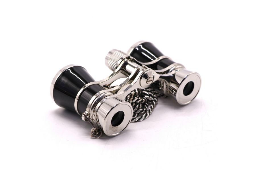 Бинокль театральный 3x25 черный в упаковке