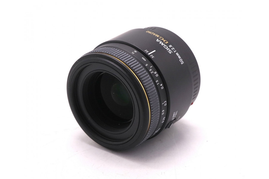 Sigma AF 50mm f/2.8 EX DG Macro Sony A в упаковке