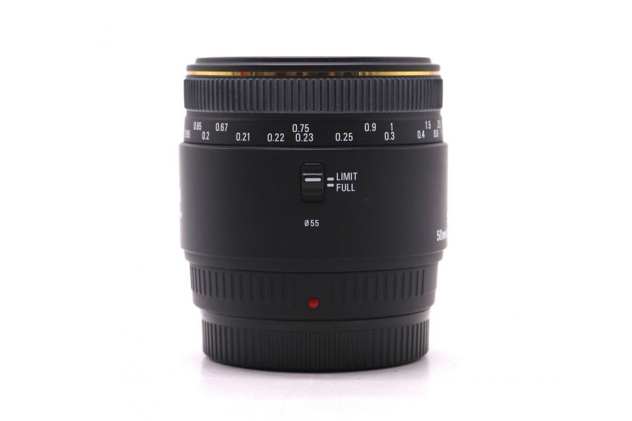 Sigma AF 50mm f/2.8 EX DG Macro Sony A в упаковке