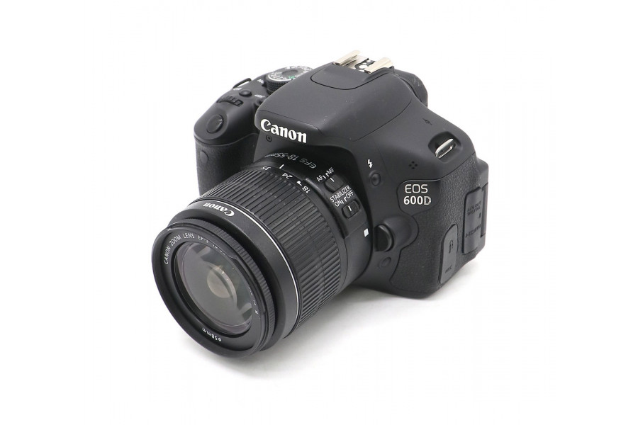 Фотокамера Canon EOS 600D kit (пробег 1110 кадров)