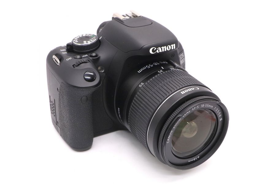 Фотоаппарат Canon EOS 600D kit (пробег 2090 кадров)