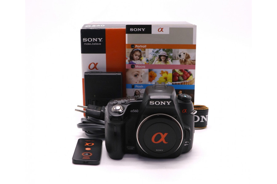 Sony A560 body (пробег 34640 кадров) в упаковке