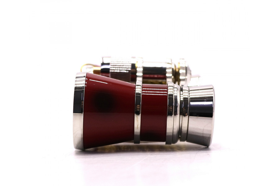 Бинокль театральный 3x25 красный в упаковке