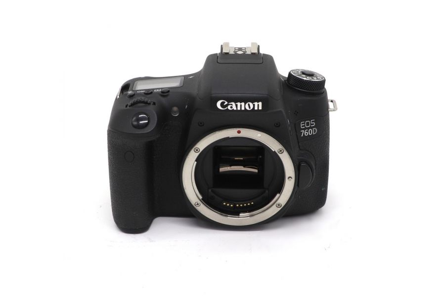 Canon EOS 760D body в упаковке (пробег 10180 кадров)