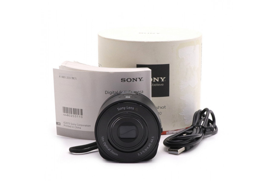 Камера Sony Cyber-shot DSC-QX10 в упаковке