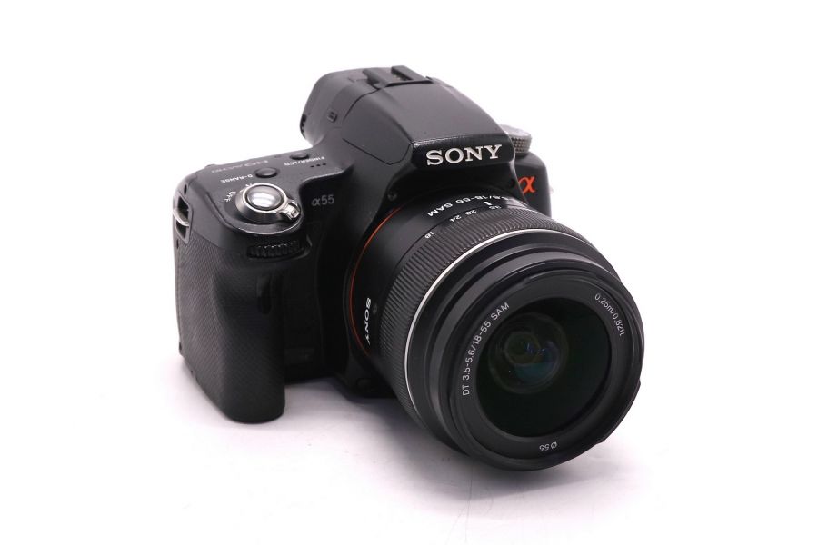 Фотокамера Sony A55 kit (пробег 118645 кадров)