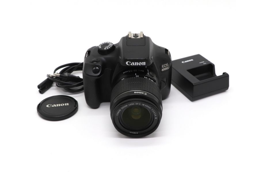 Canon EOS 4000D kit (пробег 63455 кадров)