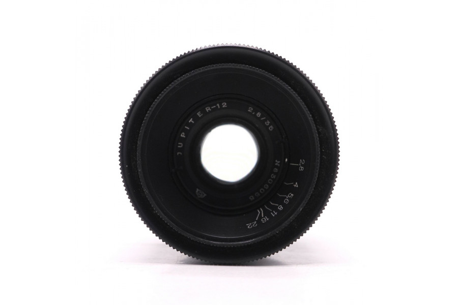 Объектив Юпитер-12 / Jupiter-12 2.8/35 М39 черный