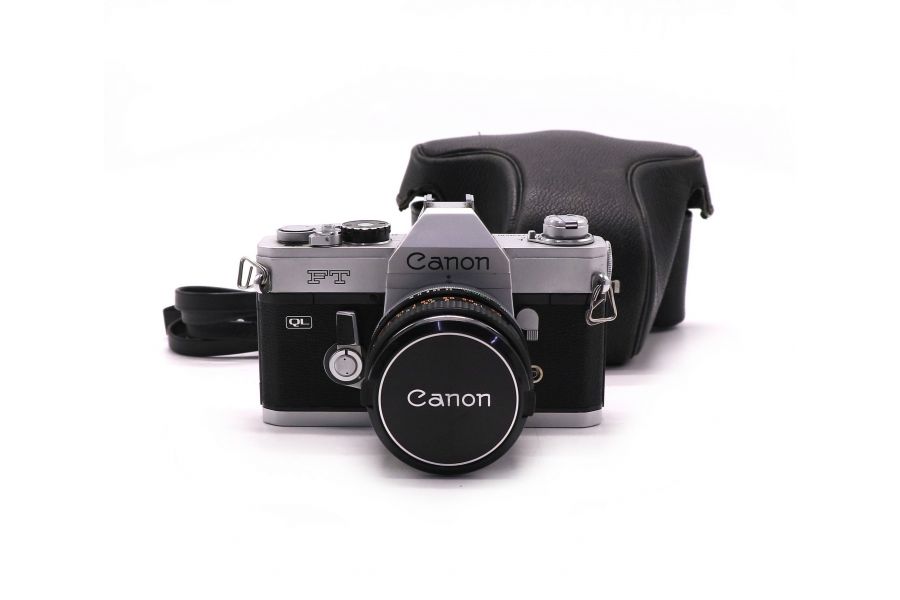 Фотоаппарат Canon FT QL + Canon FD 28mm/3.5