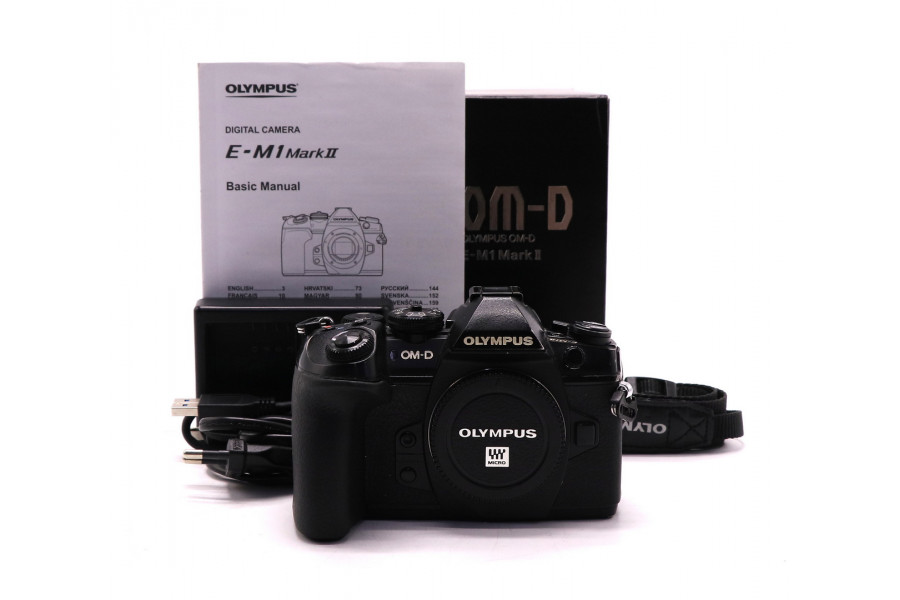 Olympus OM-D E-M1 Mark II body (пробег 133635 кадров) в упаковке