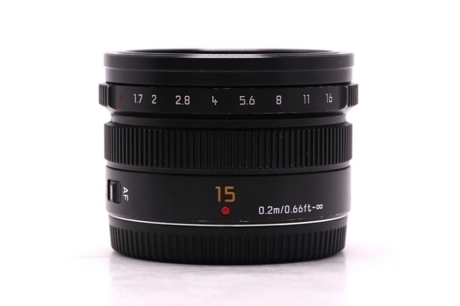 Panasonic Summilux 15mm f/1.7 Asph DG в упаковке