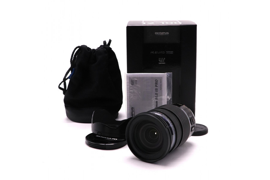 Olympus M.Zuiko Digital ED 12-100mm f/4 IS PRO в упаковке