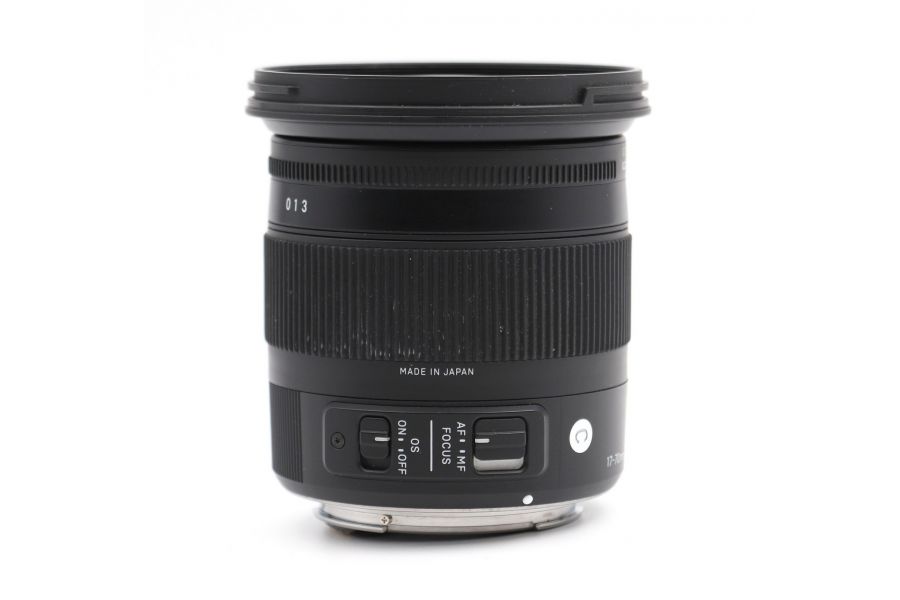 Объектив Sigma AF 17-70mm f/2,8-4 DC MACRO OS HSM Contemporary Canon