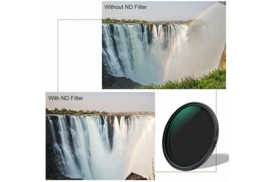 Светофильтр K&F Concept Nano-X CPL+Variable ND2-ND32 52mm