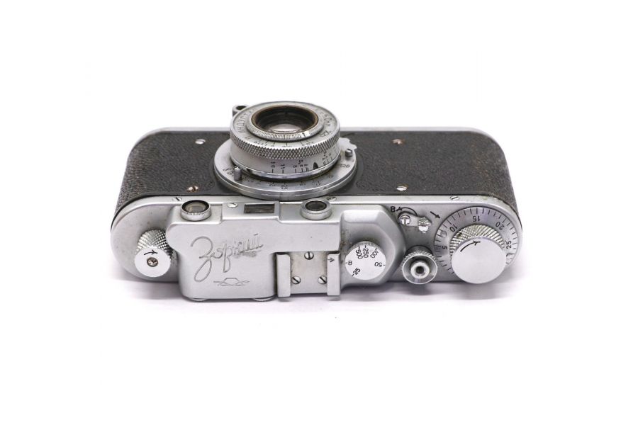 Пленочный фотоаппарат Зоркий + Индустар 22 (СССР)