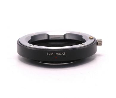 Переходник Leica-M - Micro 4/3 (MFT) черный