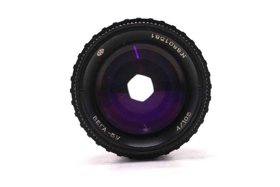 Объектив мануальный Вега-5У 4/105 M42