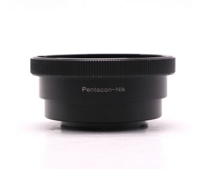 Адаптер металлический Pentacon - Nikon F