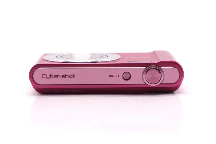Фотоаппараи розовый Sony Cyber-shot DSC-W810