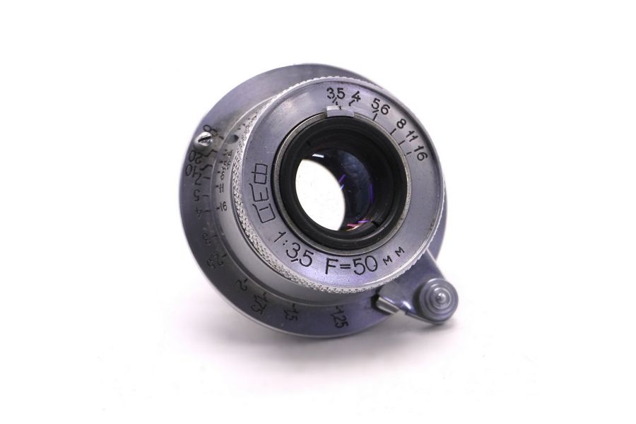 Объектив Индустар 10 ФЭД 3.5/50 в упаковке