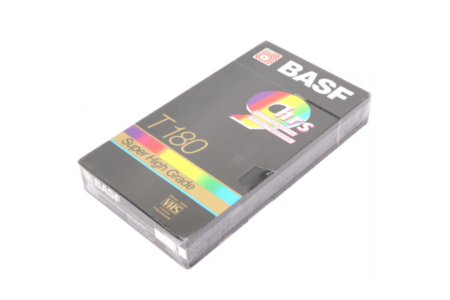 Видеокассета VHS BASF T 180 Super High Grade