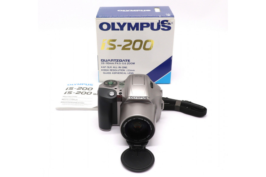 Плёночный фотоаппарат Olympus IS-200 в упаковке