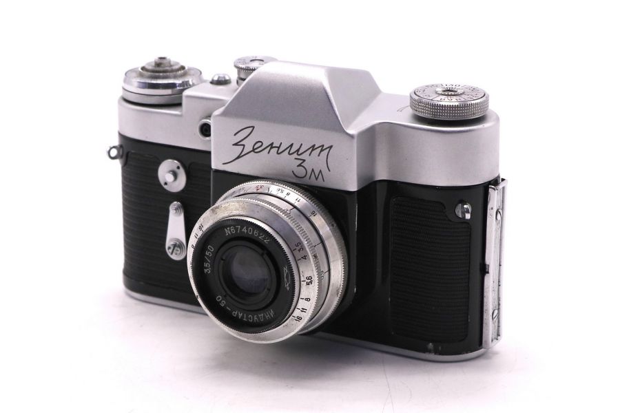 Фотоаппарат редкость Зенит 3М 50 лет Октября