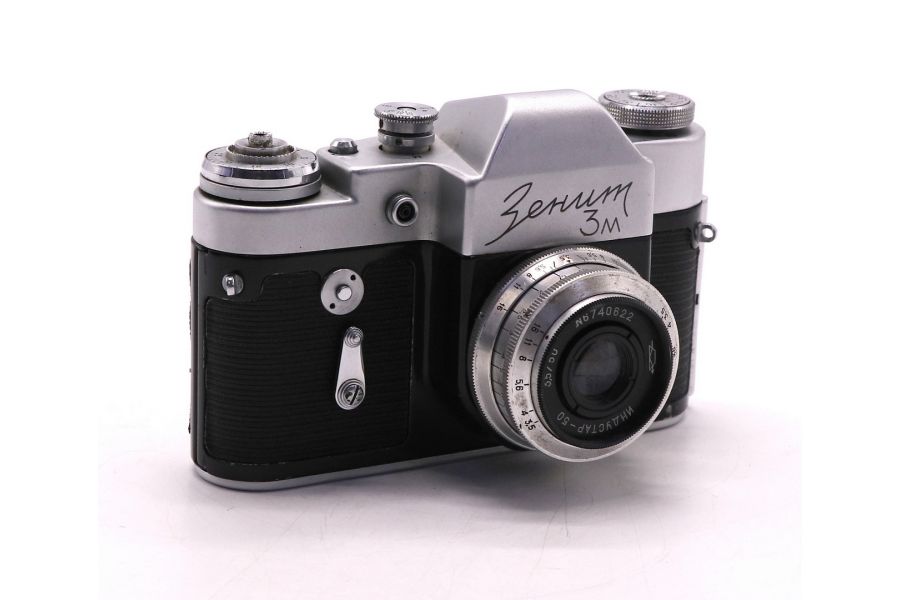 Фотоаппарат редкость Зенит 3М 50 лет Октября