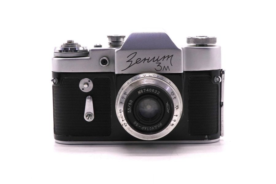 Фотоаппарат редкость Зенит 3М 50 лет Октября
